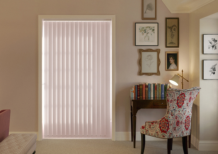 Shimmer (Blackout), Rose Gold - Vertical Blind - Image 6
